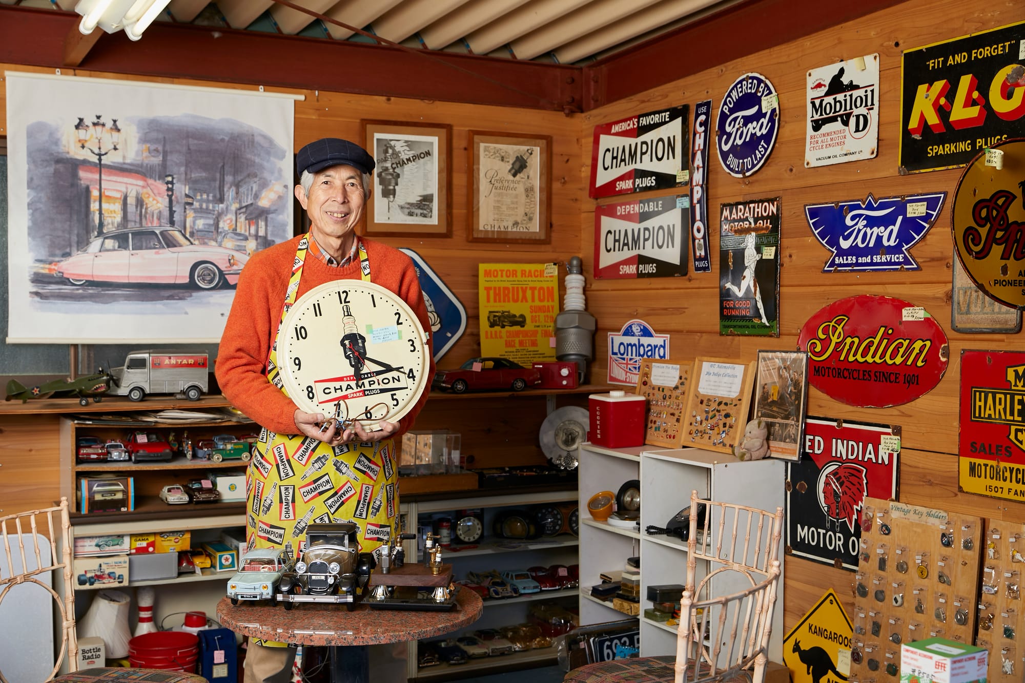 【Tipoニューイヤーミーティング出展社情報】自動車アンティーク「OTオートモビリア」の戸井さんは旧車FIATのパーツ相談もOK！